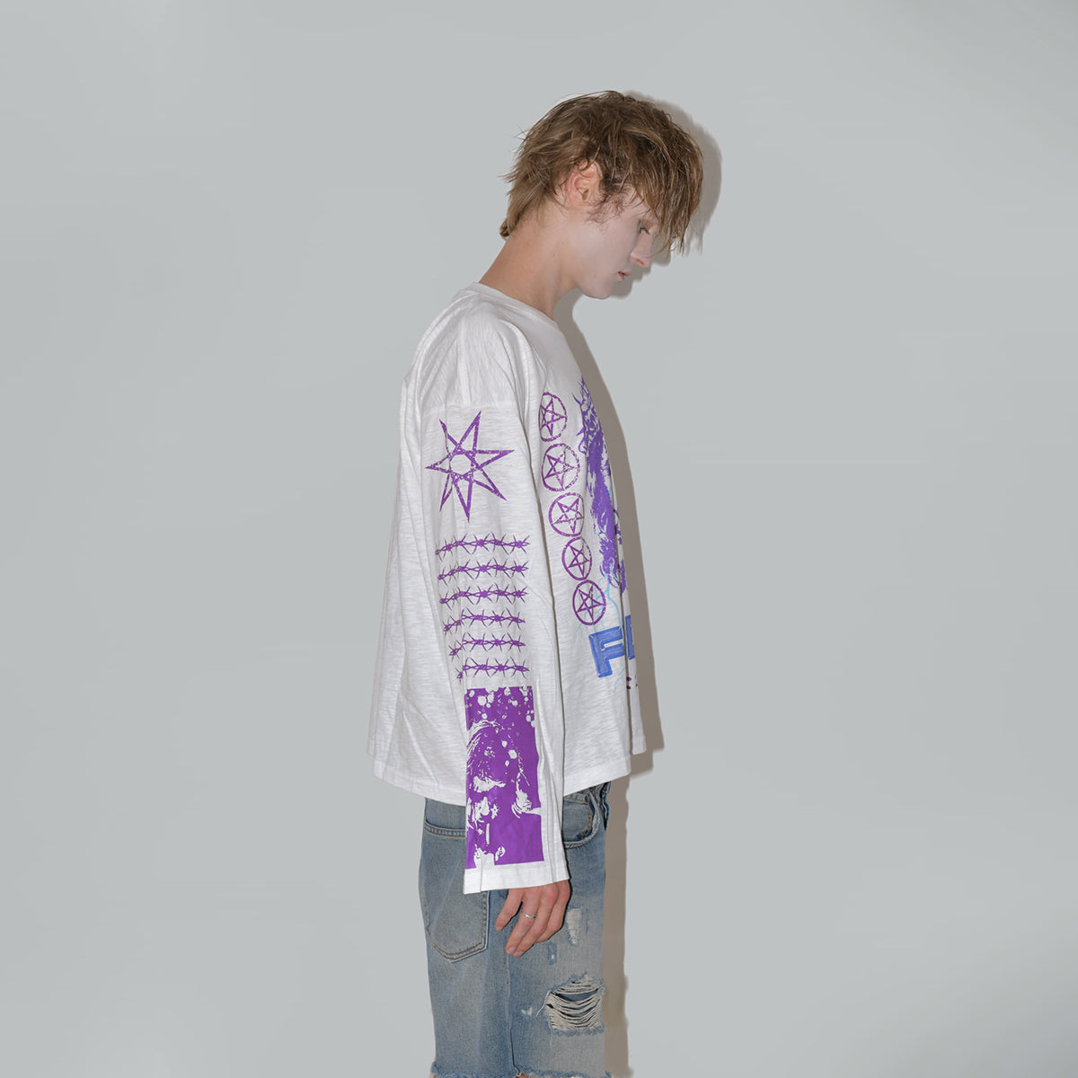 FRIDAY LONGSLEEVE IN PURPLE
