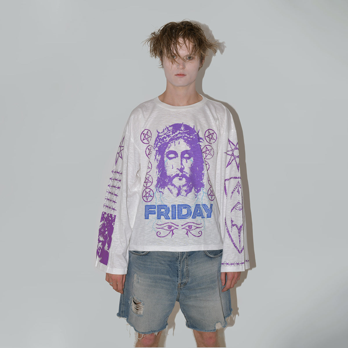 FRIDAY LONGSLEEVE IN PURPLE