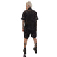 CHARCOAL ROUND MESH SHIRT
