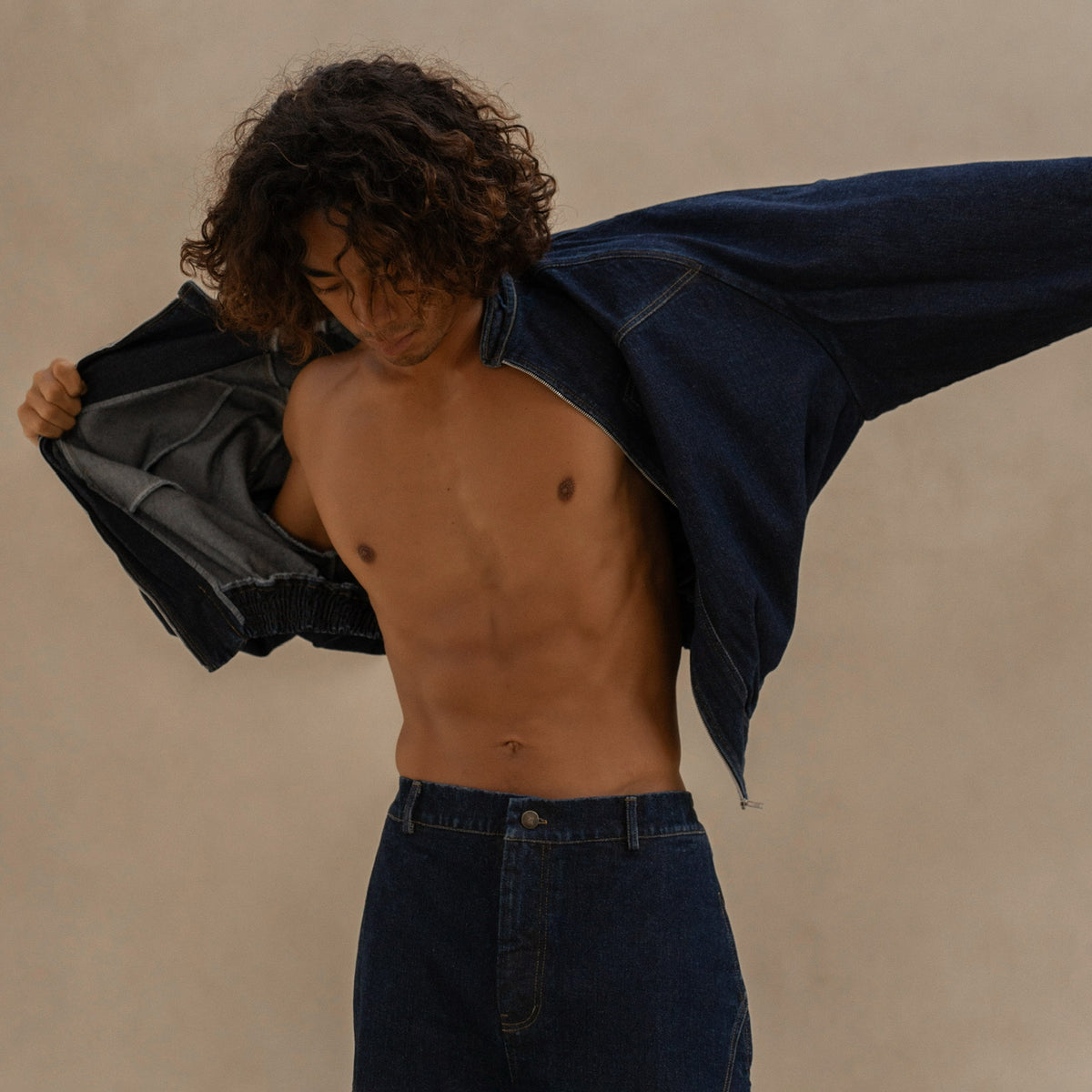 Bomber Jacket Denim