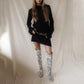 COTTON DRESS IN BLACK