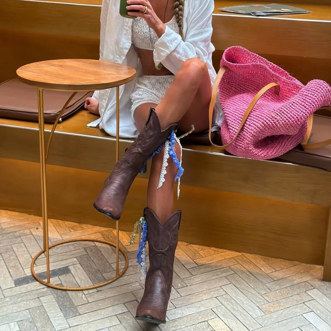 Yee-Haw / Dark Brown Boots