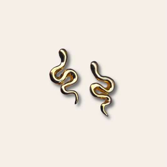 Small snakes GOLD-VERMEIL