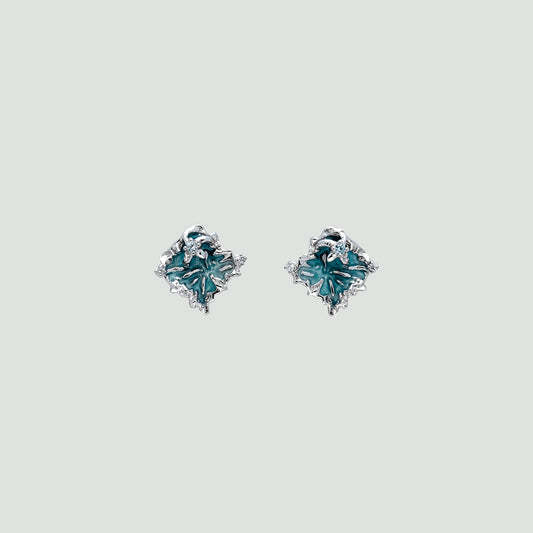 Earrings Frozen Blossom