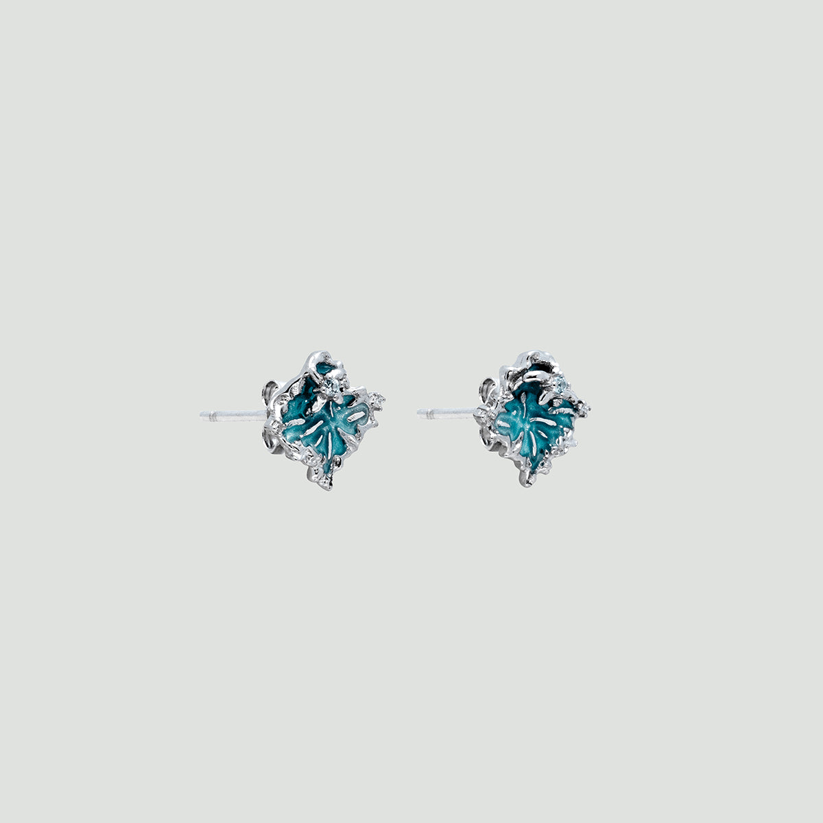 Earrings Frozen Blossom