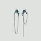 Earrings Shards of Baikal
