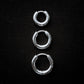 FLOW TRIO HOOP EARRINGS