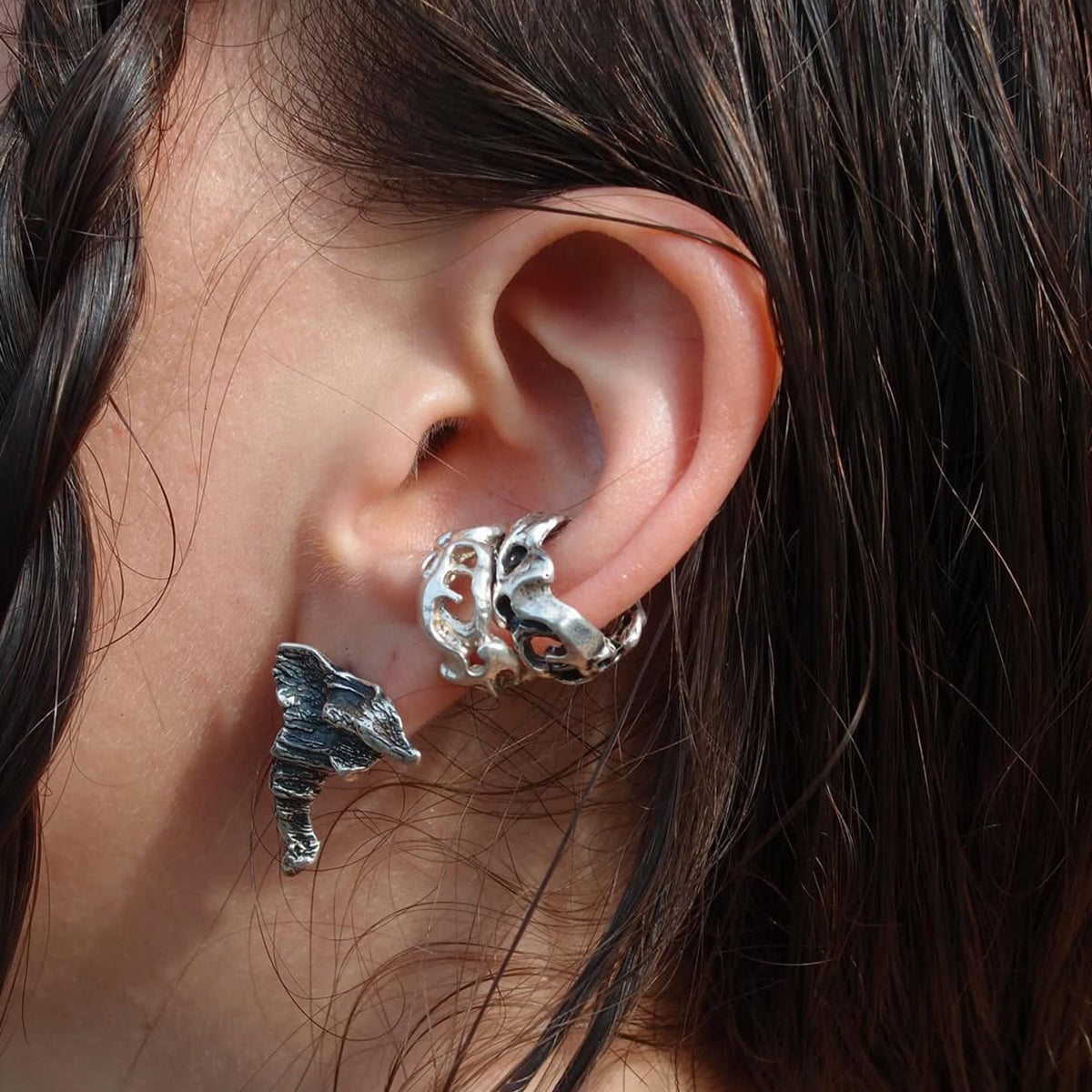 EARRINGS WOOD