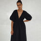 Kezas Maxi Dress In Black