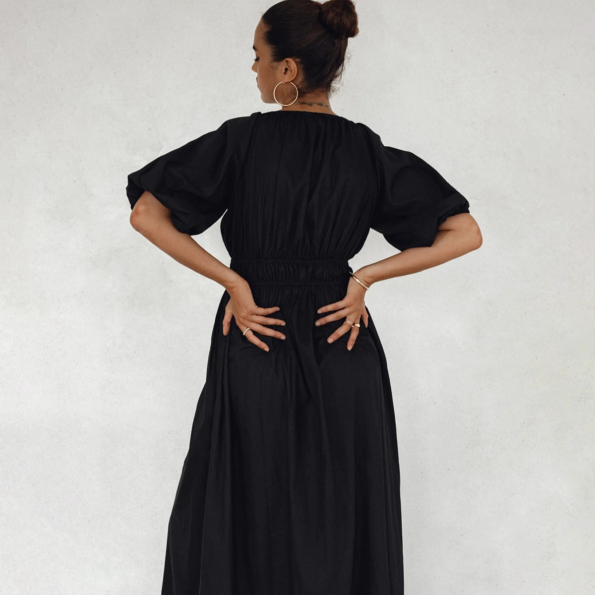 Kezas Maxi Dress In Black