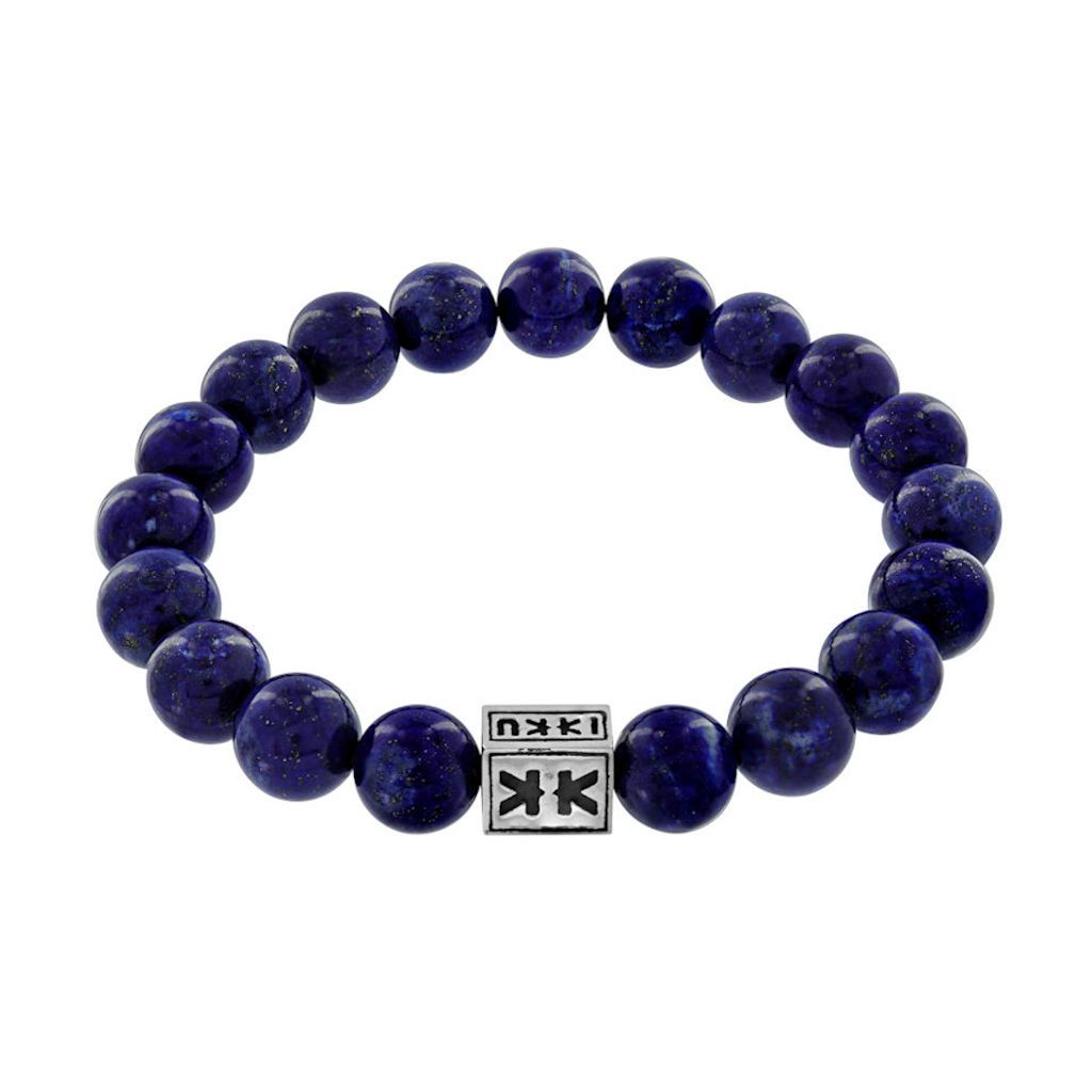 Lapis Lazuli Bracelet - Cube XL - IKKU Jewelry