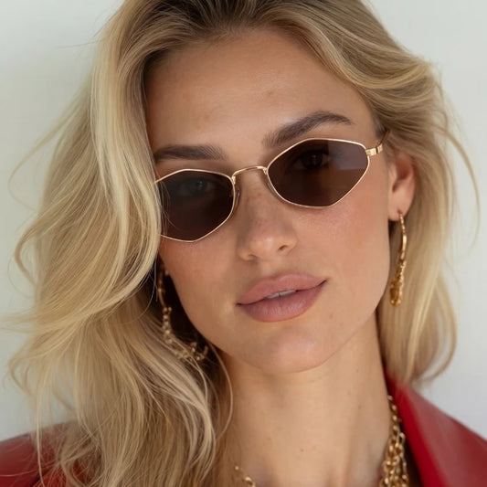 LUCI SUNGLASSES CHESTNUT