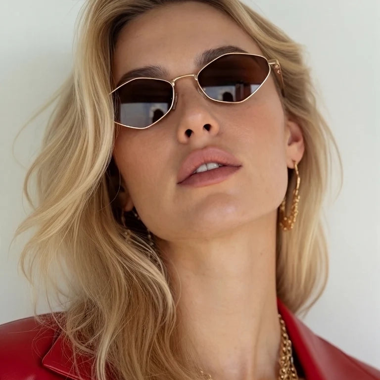 LUCI SUNGLASSES CHESTNUT