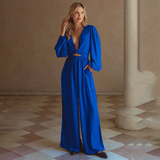 Luna Jumpsuit In Blue