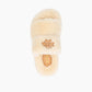 Fur Milk Sandals