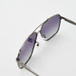 Gunmetal Aviator Sunglasses