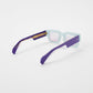 Blue Rectangle Sunglasses