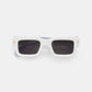 White Retro Sunglasses