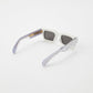 White Retro Sunglasses