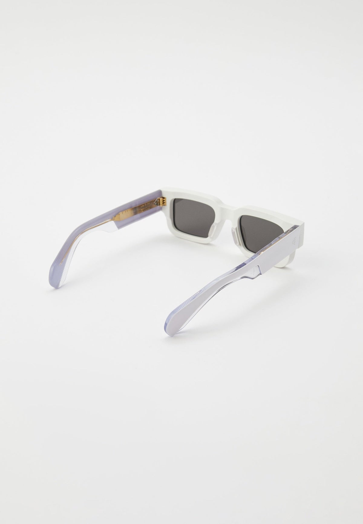 White Retro Sunglasses
