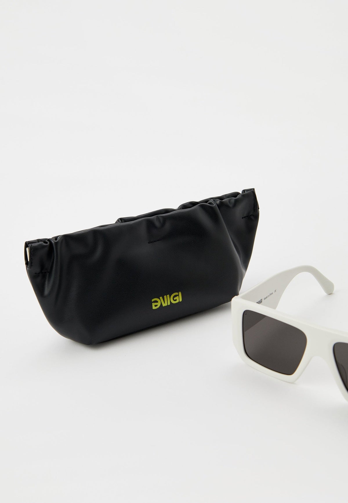 White Rectangle Sunglasses