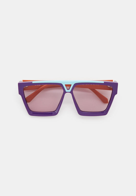 Purple Shield Sunglasses
