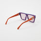 Purple Shield Sunglasses