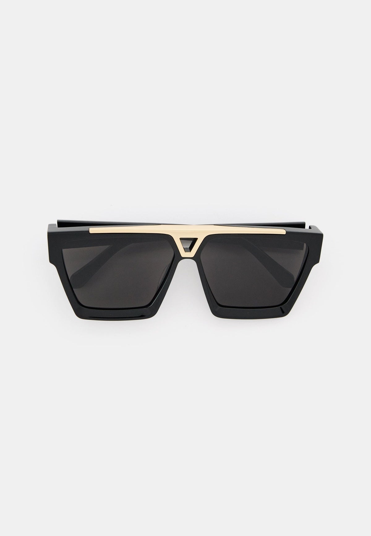 Black Geometric Sunglasses