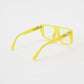Yellow Shield Sunglasses