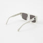 White Shield Sunglasses
