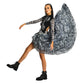 B&W PARTY SKIRT