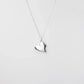 Necklace small solid heart