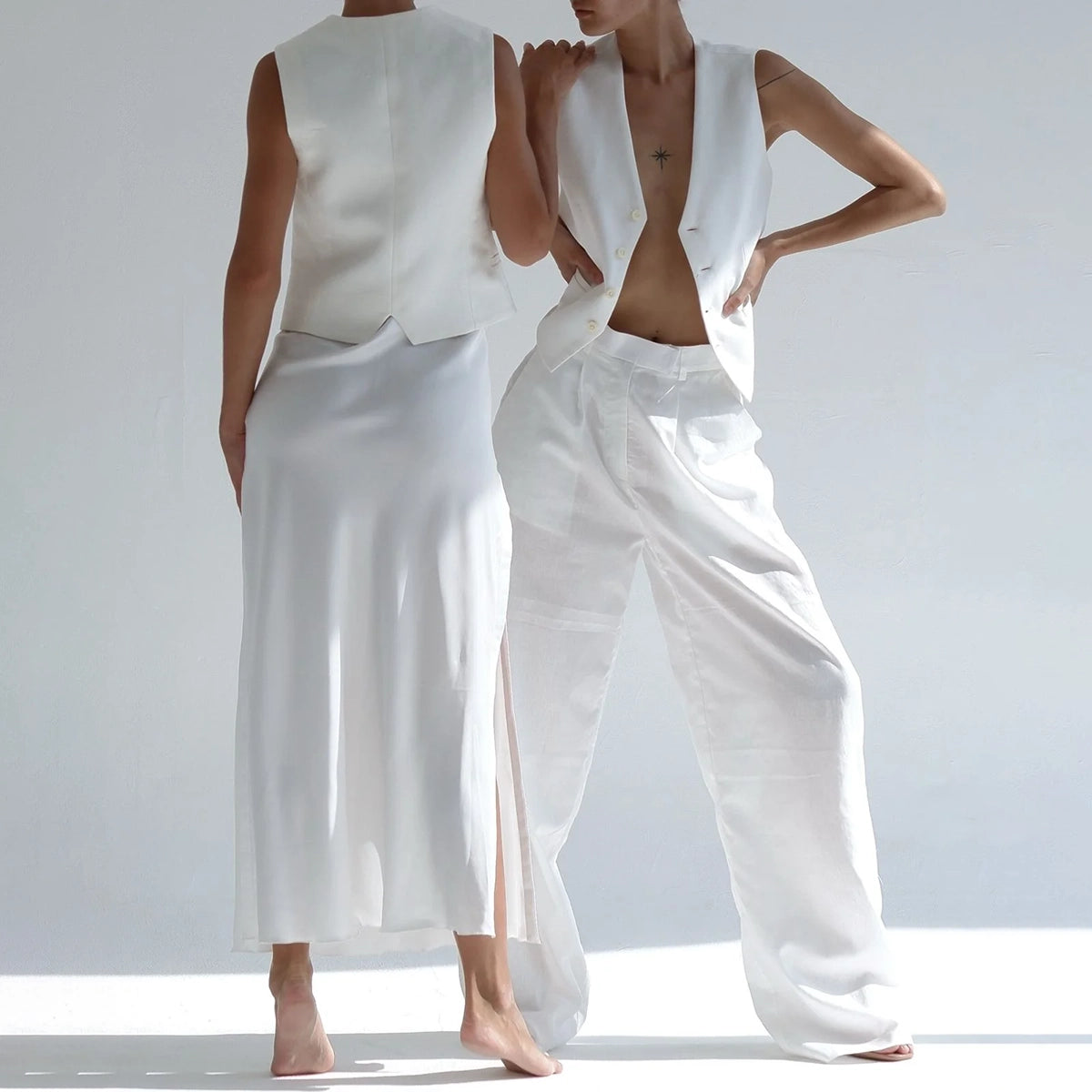 KENNY PANTS WHITE