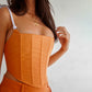 DITA CORSET IN ORANGE