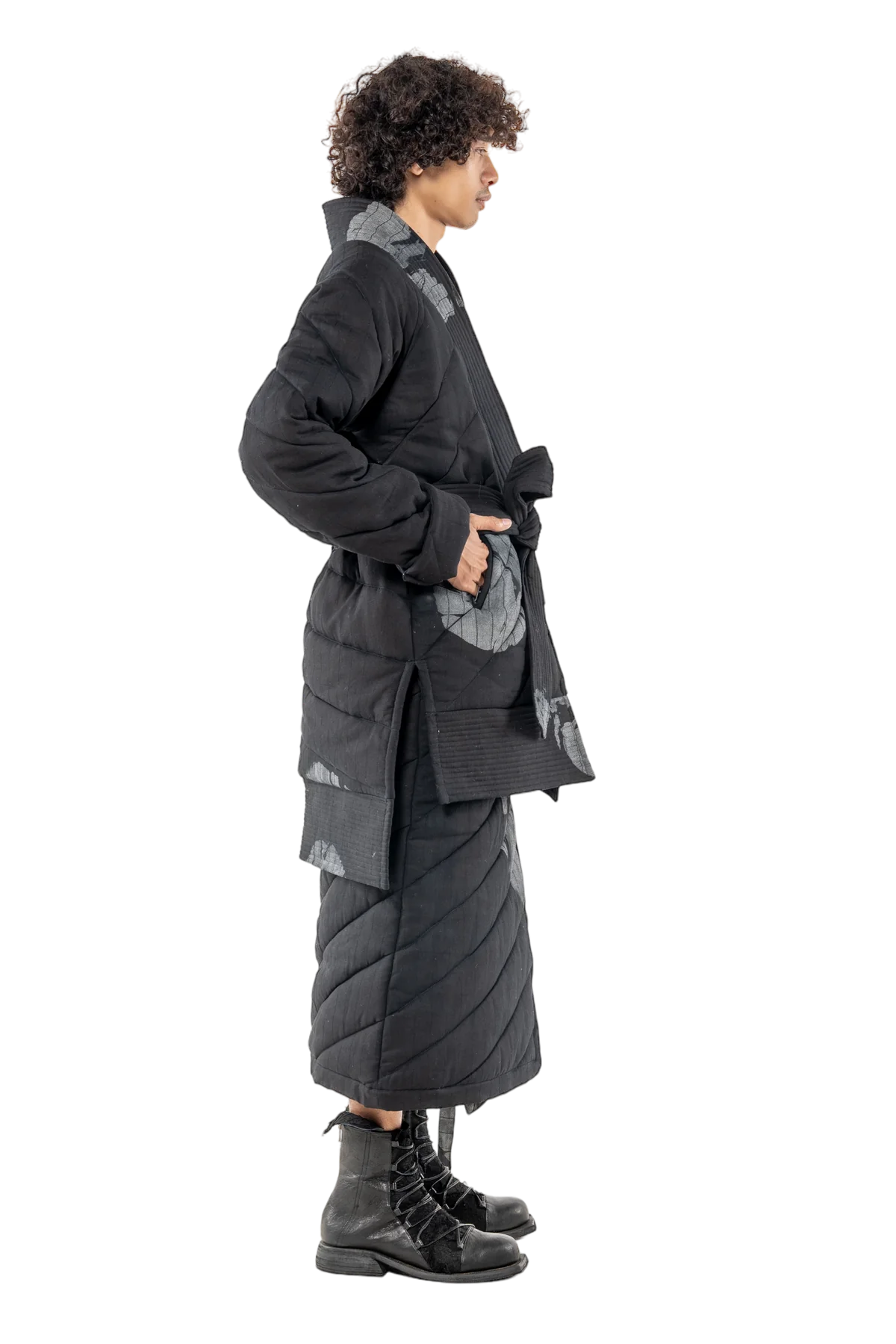 Yao puffer kimono jacket