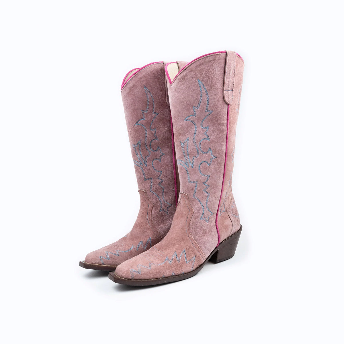 Raspberry Road / Blue Stitches Boots