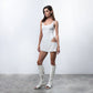 DRESS LM IN OFF WHITE