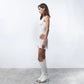 DRESS LM IN OFF WHITE
