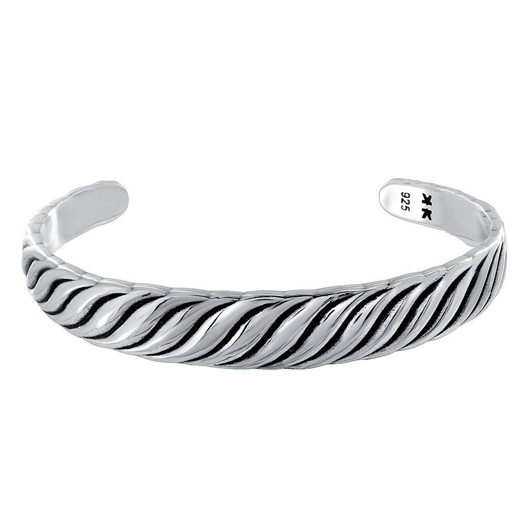 Cuff Bangle - Waves - IKKU Jewelry