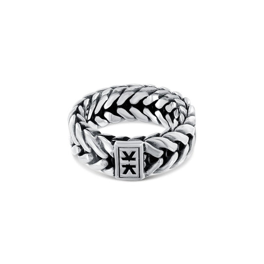 Ring - Chevron Chain - IKKU Jewelry