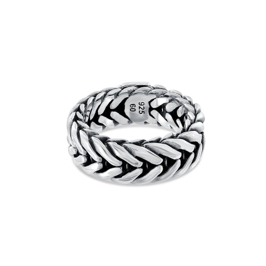 Ring - Chevron Chain - IKKU Jewelry