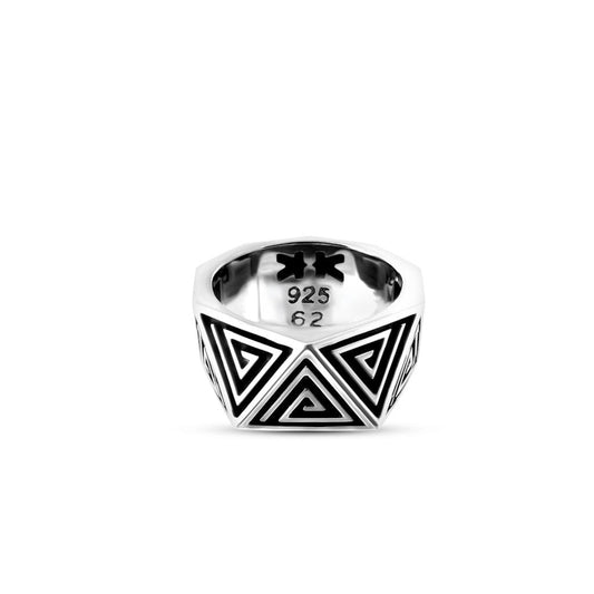 Ring - Infinite Triangles - IKKU Jewelry