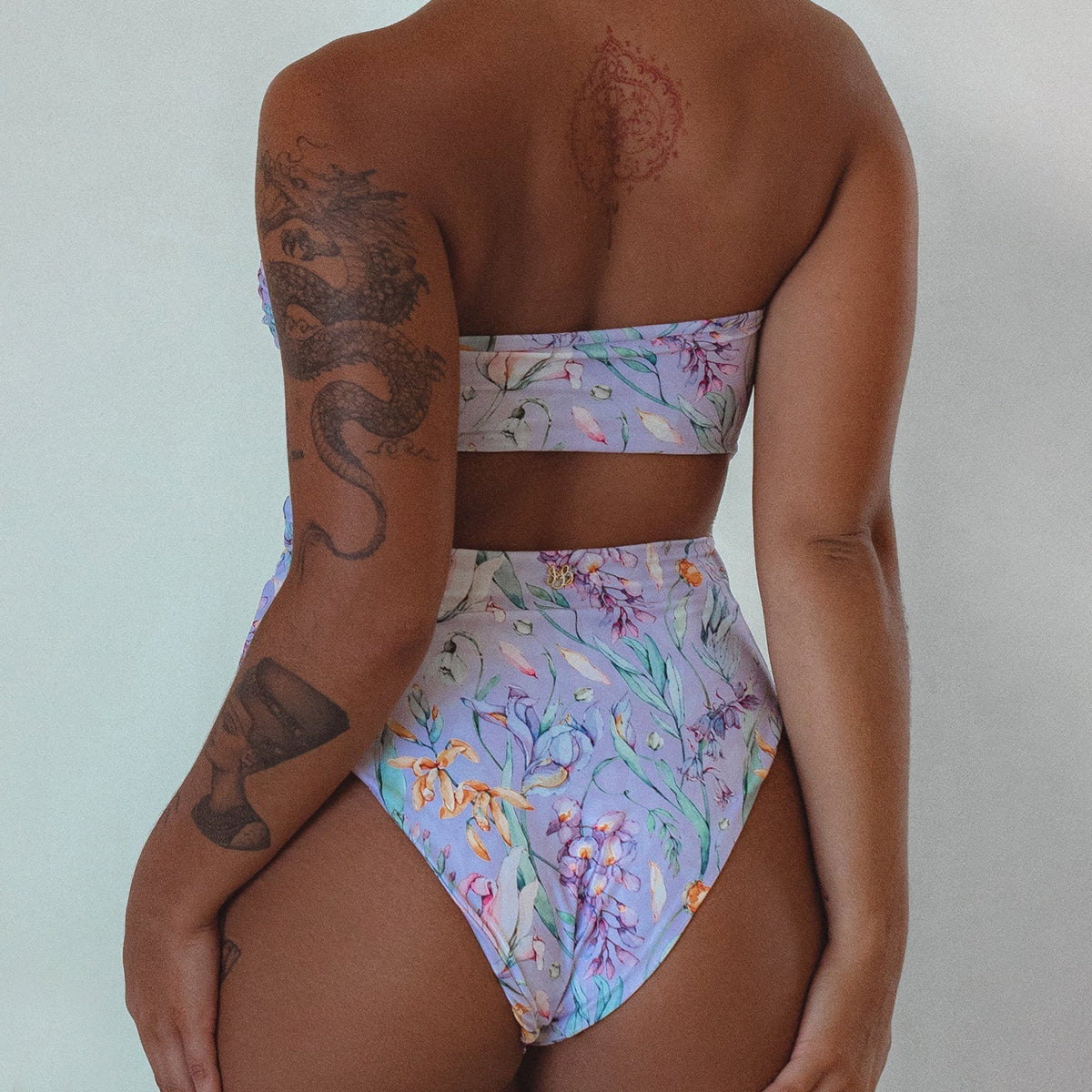 San Leo Cut-out One Piece Swimwear In Botanica