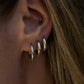 FLOW TRIO HOOP EARRINGS