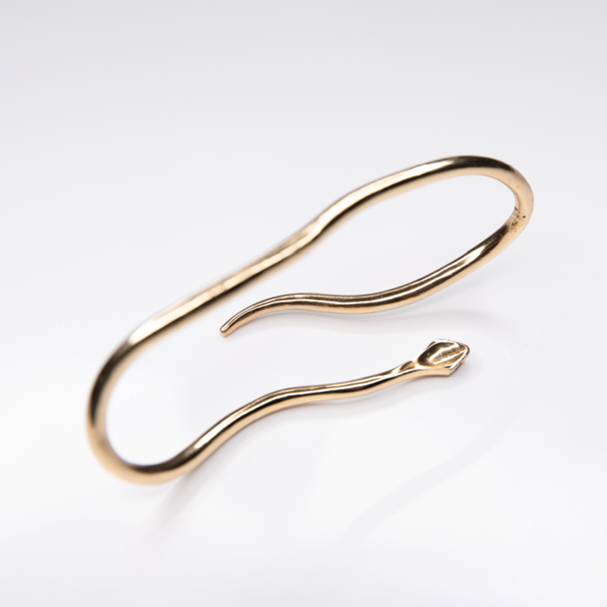 CUFF BRACELET SNAKE IN BRASS