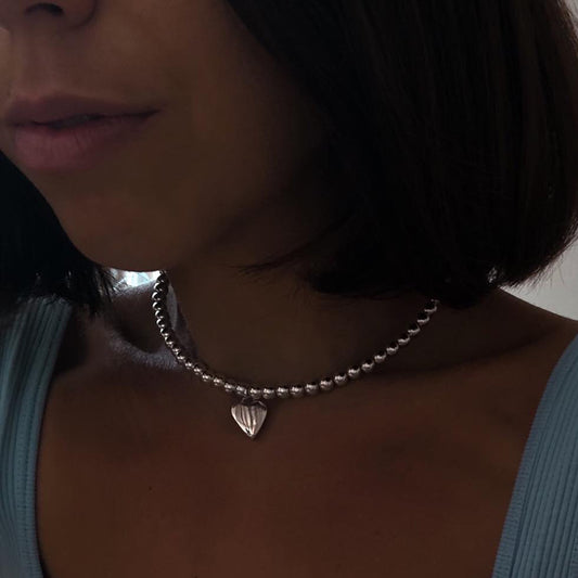 Chocker Silver Love