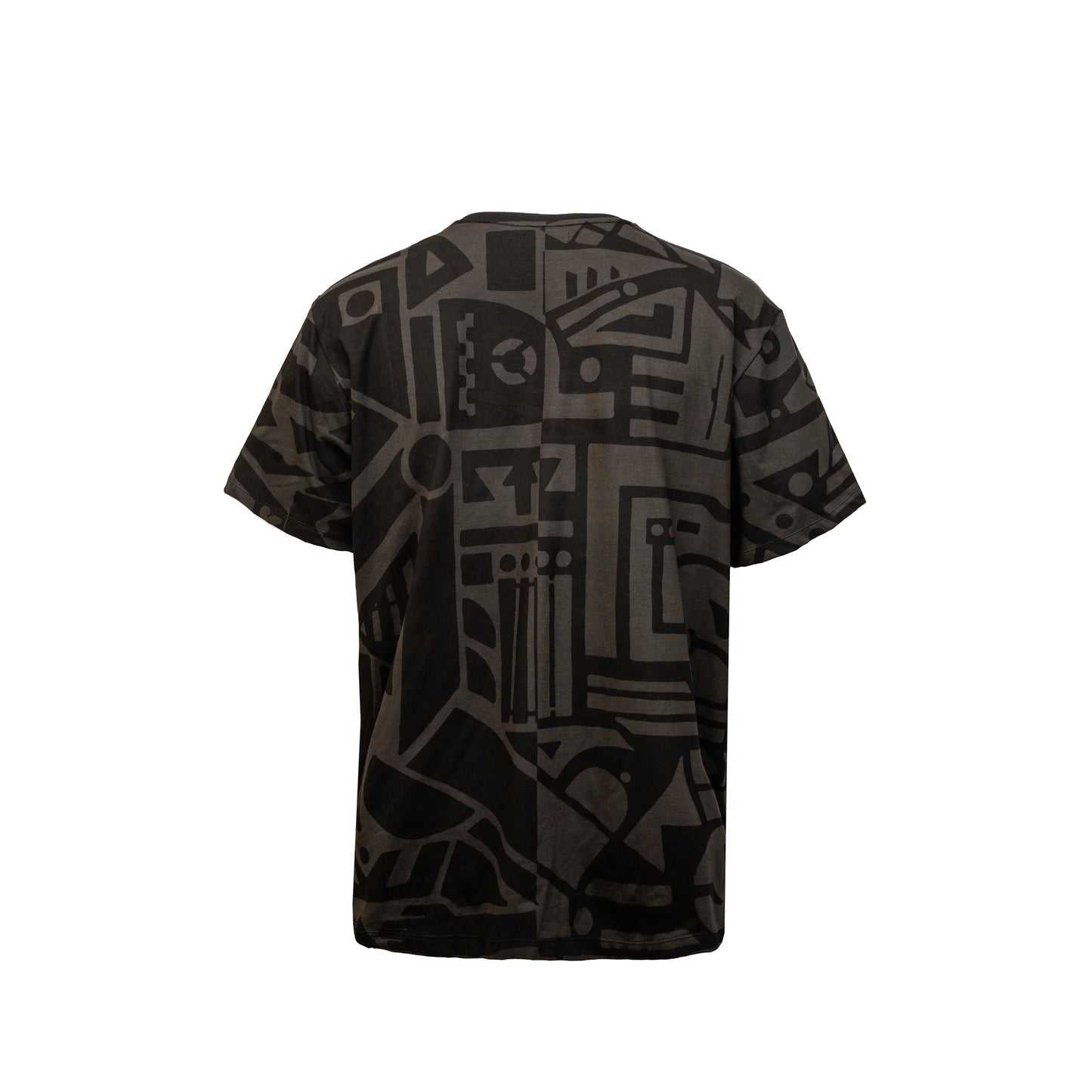 ONE LOVE CHARCOAL & BLACK OVERSIZED TEE