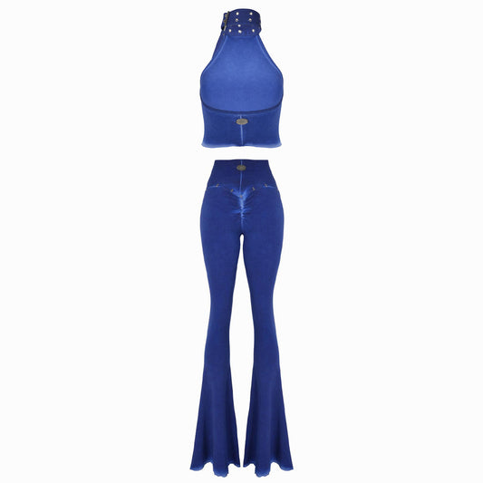 Valkrie Set Top Pants Hook Denim