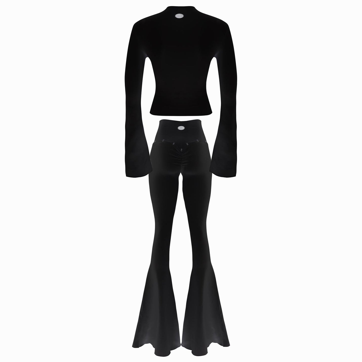 Valkrie Set Long Top Pants Hook Black