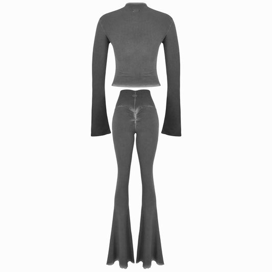 Valkrie Set Long Top Pants Hook Grey